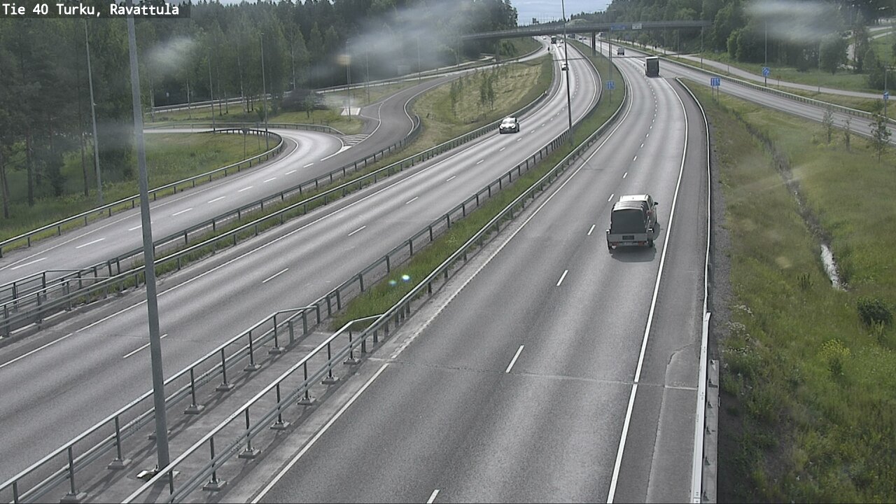 Weather Camera Image Väg 40 S:t Karins, Ravattula, Kaarina, Varsinais-Suomi