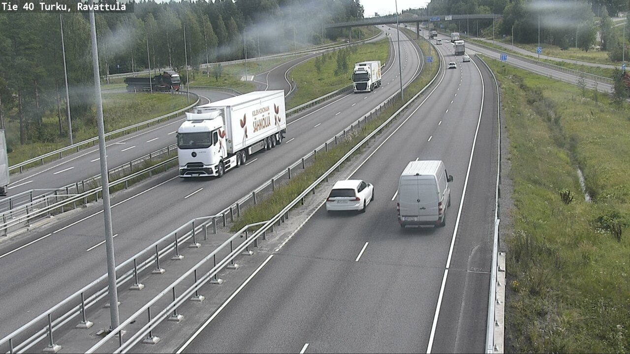 Weather Camera Image Road 40 Kaarina, Ravattula, Kaarina, Varsinais-Suomi