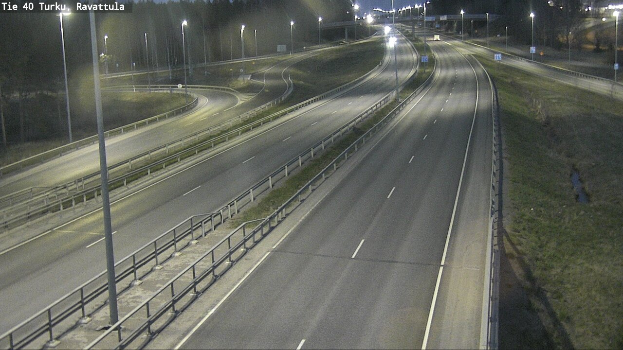 Weather Camera Image Road 40 Kaarina, Ravattula, Kaarina, Varsinais-Suomi