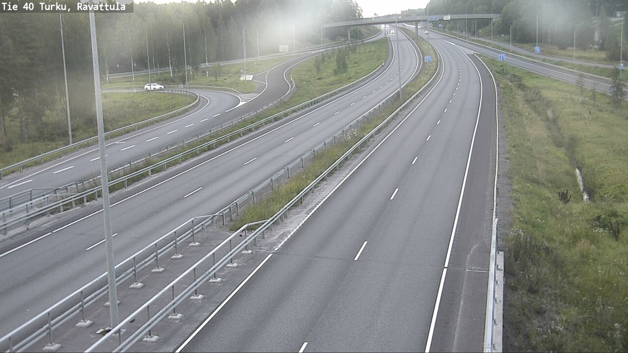 Weather Camera Image Road 40 Kaarina, Ravattula, Kaarina, Varsinais-Suomi