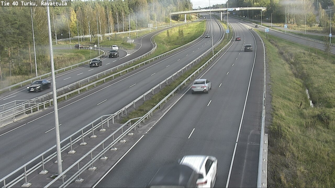 Weather Camera Image Road 40 Kaarina, Ravattula, Kaarina, Varsinais-Suomi