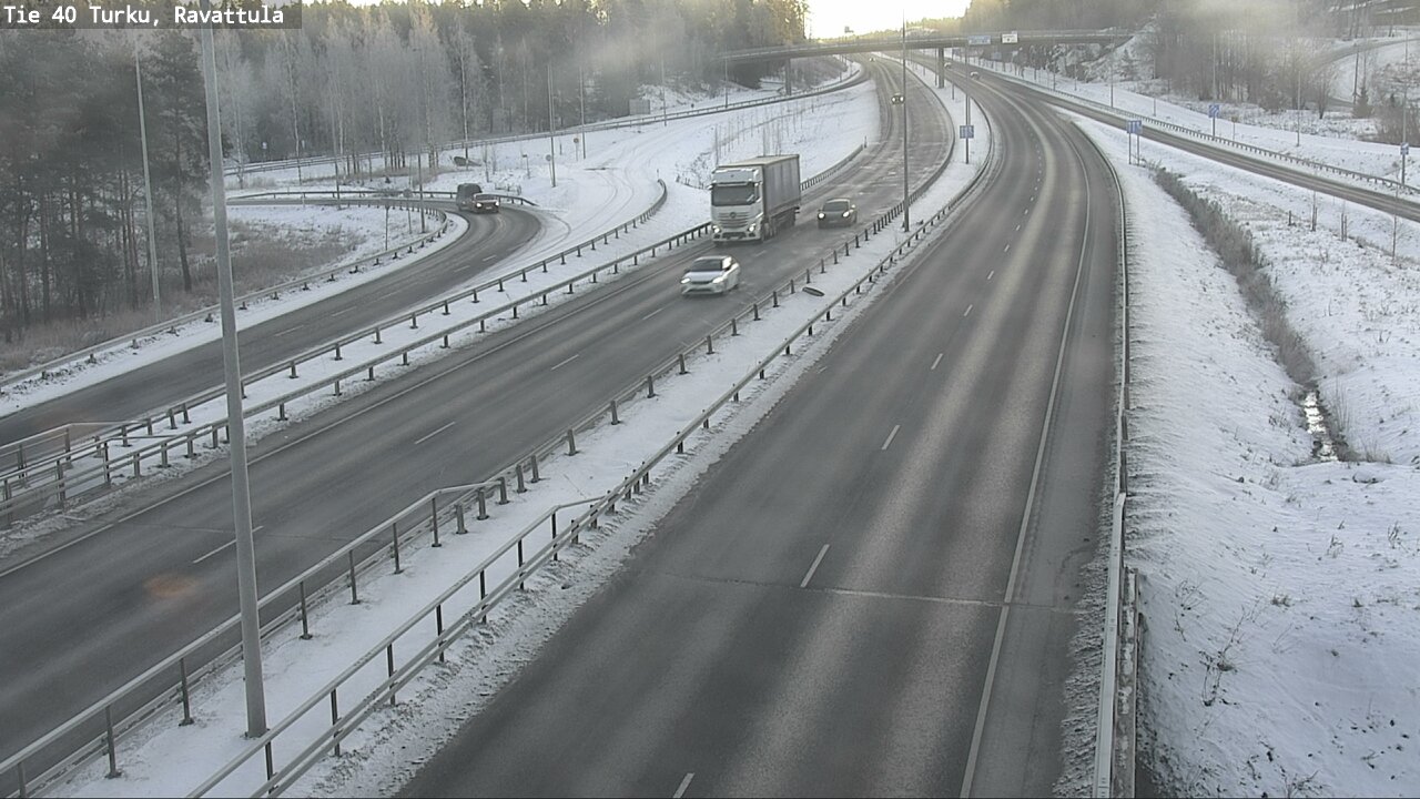 Weather Camera Image Road 40 Kaarina, Ravattula, Kaarina, Varsinais-Suomi