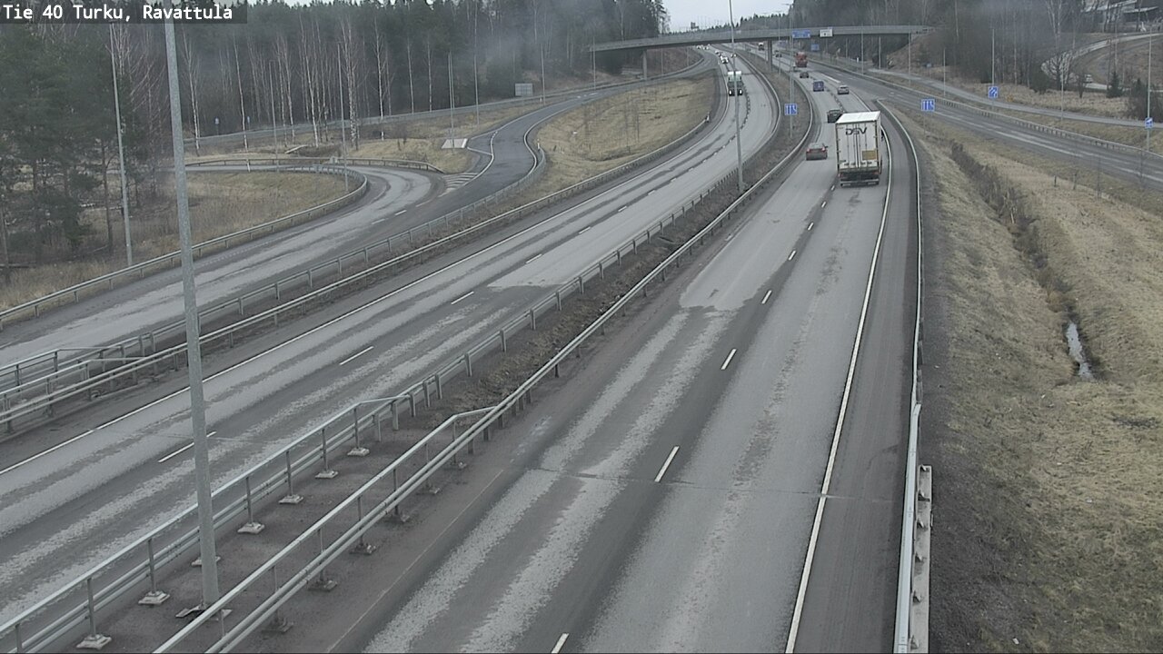 Weather Camera Image Road 40 Kaarina, Ravattula, Kaarina, Varsinais-Suomi
