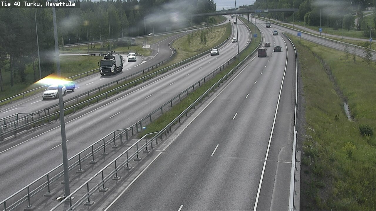 Weather Camera Image Väg 40 S:t Karins, Ravattula, Kaarina, Varsinais-Suomi