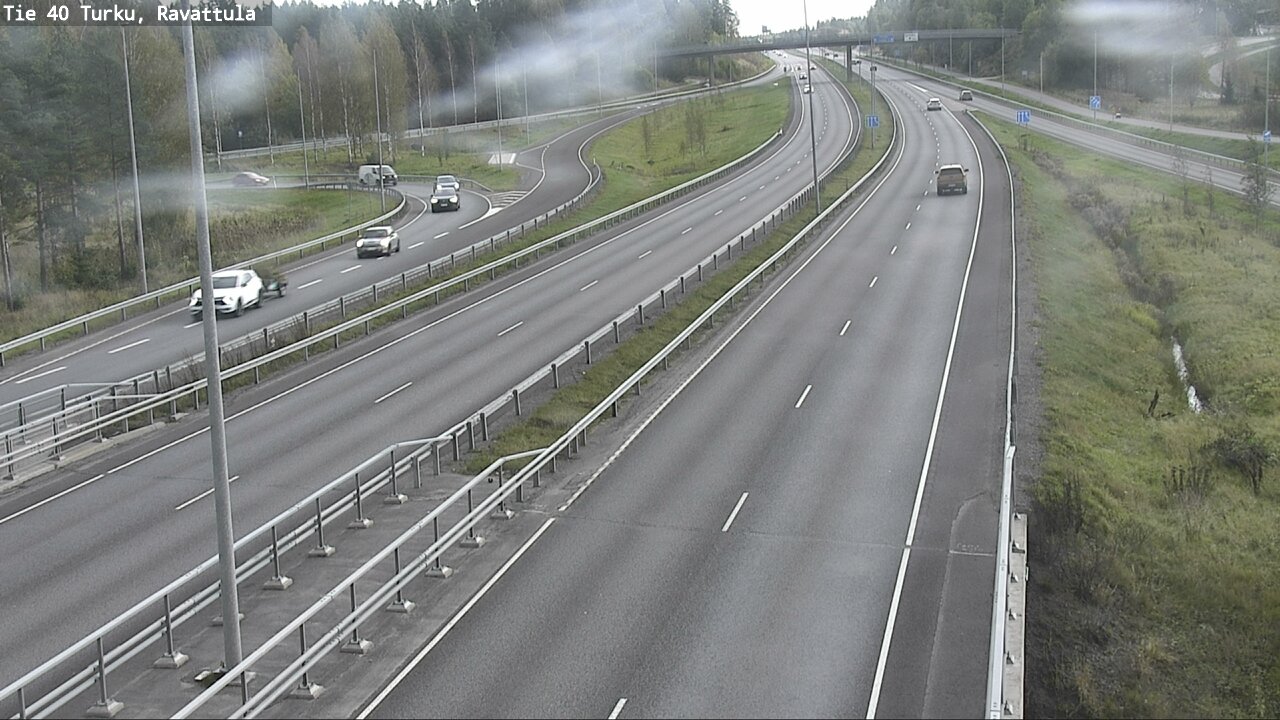 Weather Camera Image Väg 40 S:t Karins, Ravattula, Kaarina, Varsinais-Suomi