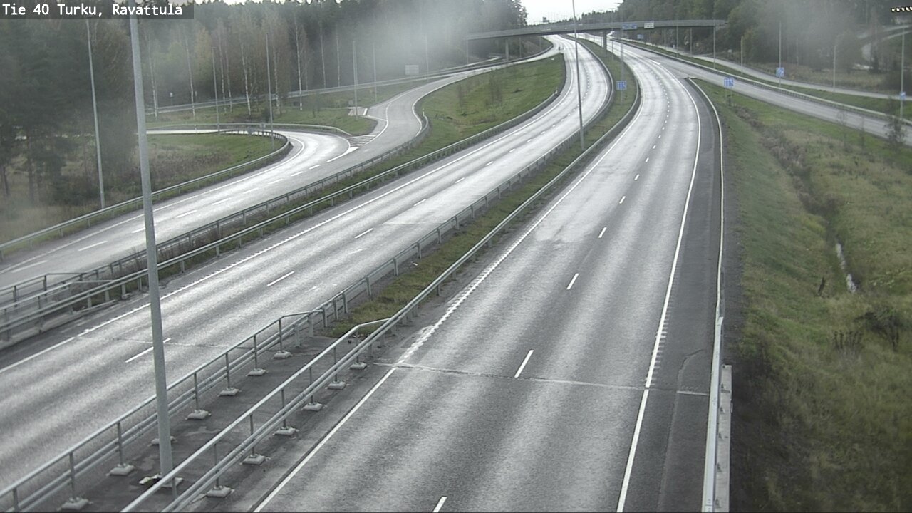 Weather Camera Image Väg 40 S:t Karins, Ravattula, Kaarina, Varsinais-Suomi
