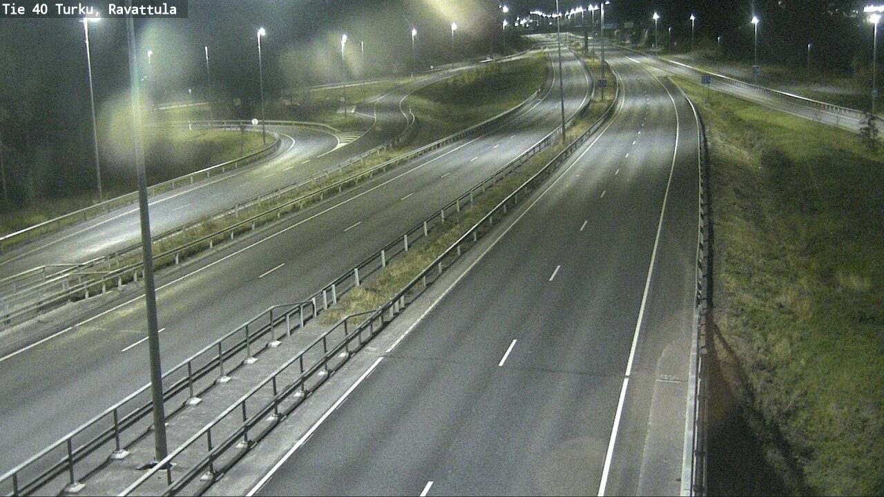 Weather Camera Image Väg 40 S:t Karins, Ravattula, Kaarina, Varsinais-Suomi