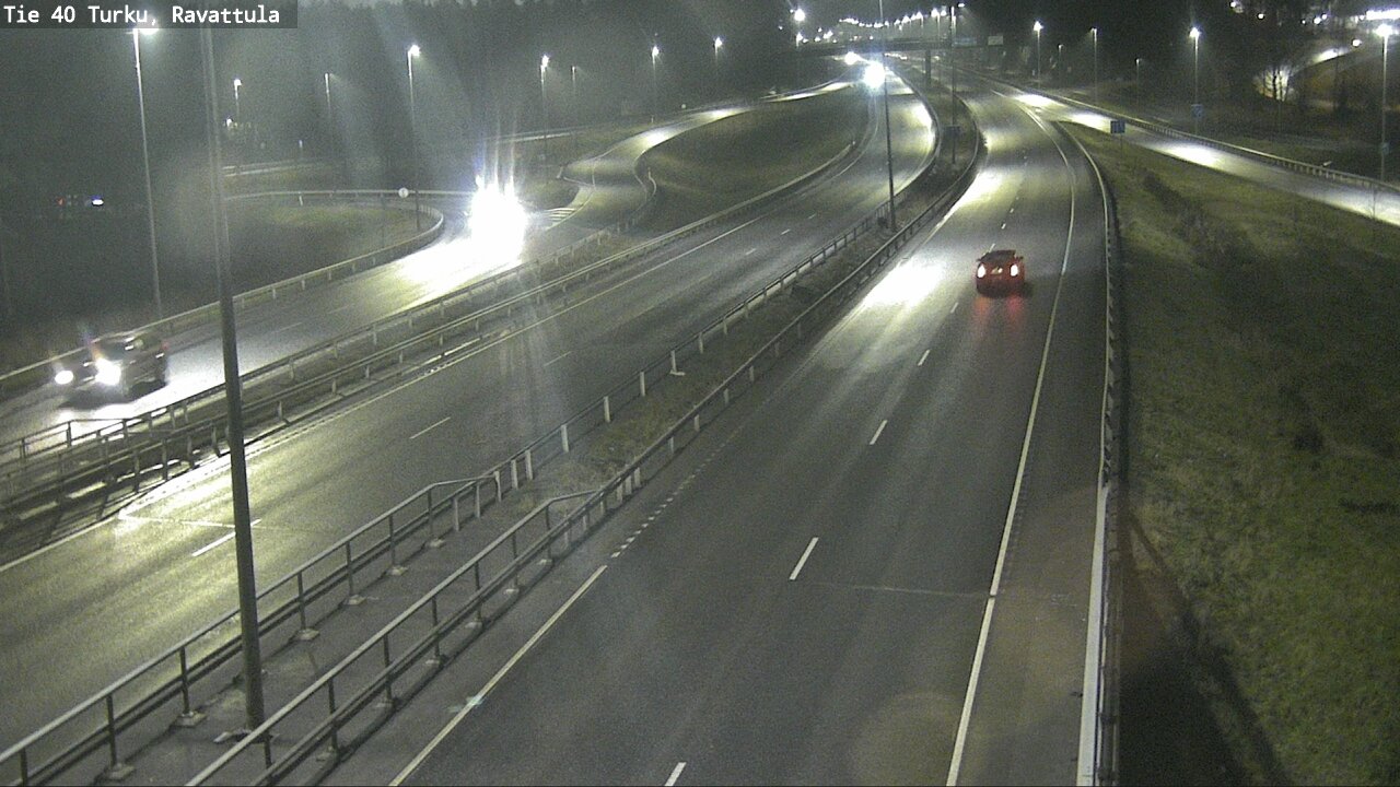 Weather Camera Image Väg 40 S:t Karins, Ravattula, Kaarina, Varsinais-Suomi
