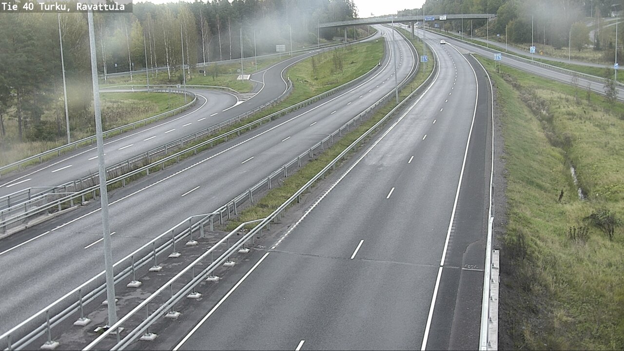 Weather Camera Image Väg 40 S:t Karins, Ravattula, Kaarina, Varsinais-Suomi