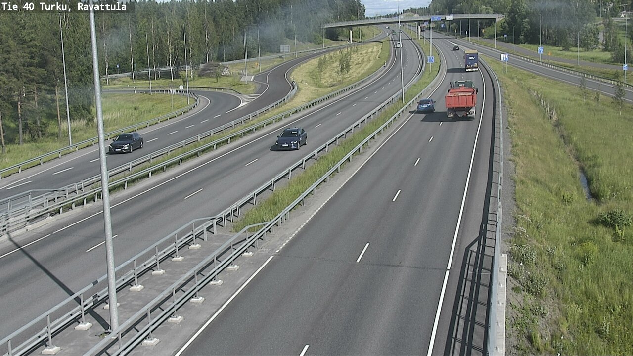 Weather Camera Image Road 40 Kaarina, Ravattula, Kaarina, Varsinais-Suomi