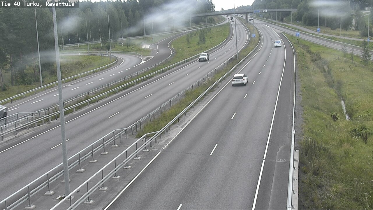Weather Camera Image Väg 40 S:t Karins, Ravattula, Kaarina, Varsinais-Suomi