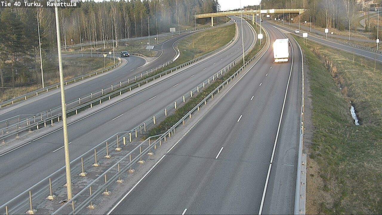 Weather Camera Image Road 40 Kaarina, Ravattula, Kaarina, Varsinais-Suomi