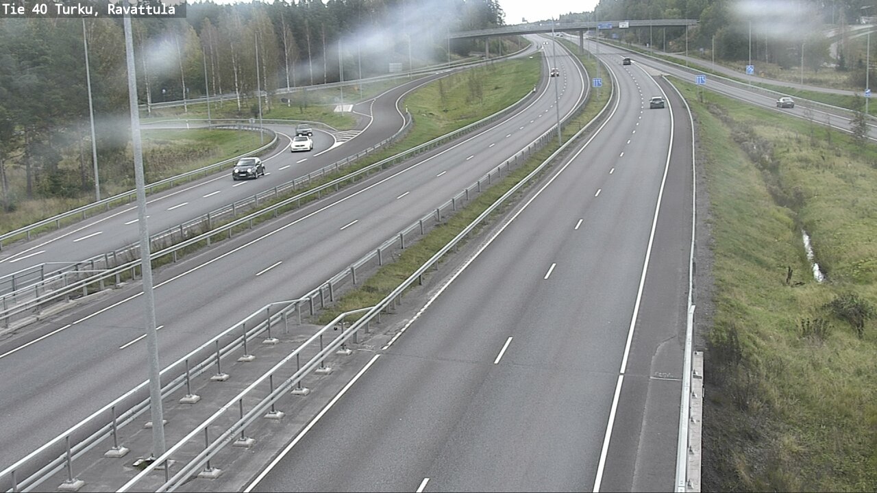 Weather Camera Image Väg 40 S:t Karins, Ravattula, Kaarina, Varsinais-Suomi