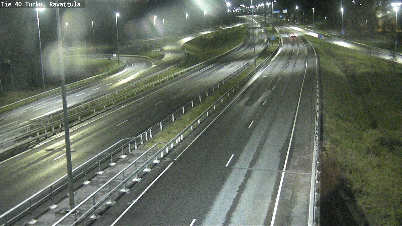 Weather Camera Image Väg 40 S:t Karins, Ravattula, Kaarina, Varsinais-Suomi