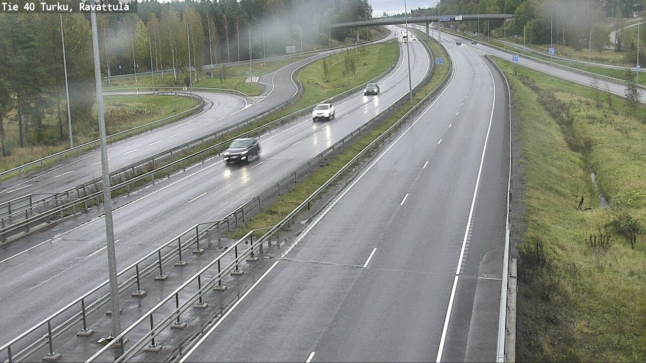 Weather Camera Image Väg 40 S:t Karins, Ravattula, Kaarina, Varsinais-Suomi