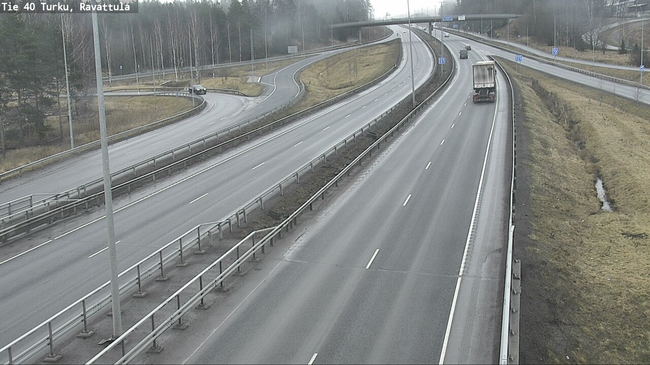 Weather Camera Image Road 40 Kaarina, Ravattula, Kaarina, Varsinais-Suomi