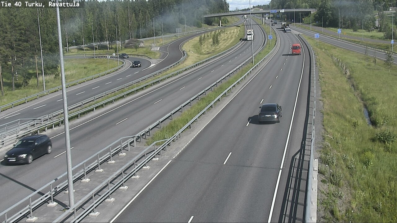 Weather Camera Image Road 40 Kaarina, Ravattula, Kaarina, Varsinais-Suomi
