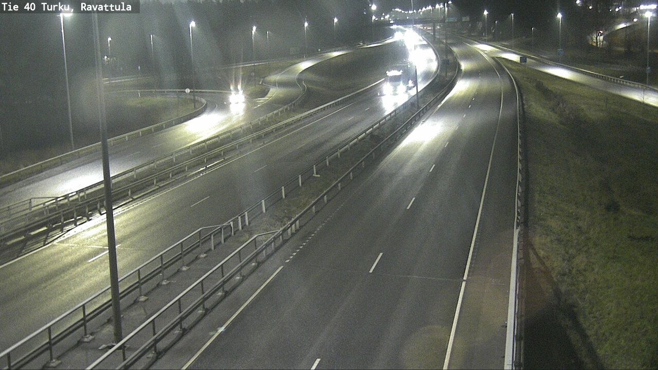 Weather Camera Image Väg 40 S:t Karins, Ravattula, Kaarina, Varsinais-Suomi