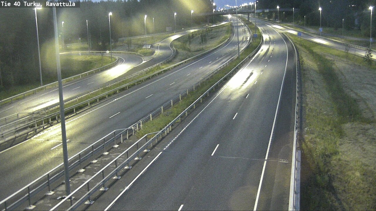 Weather Camera Image Väg 40 S:t Karins, Ravattula, Kaarina, Varsinais-Suomi