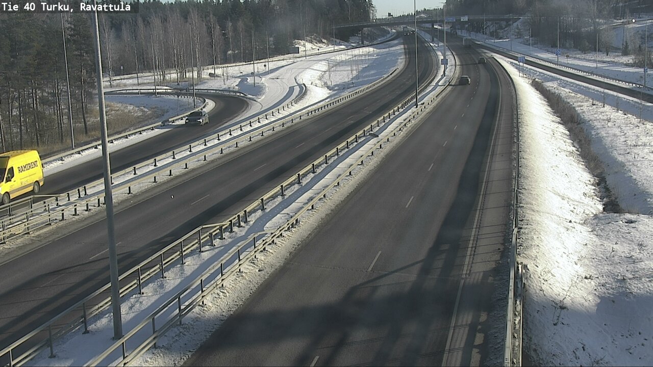 Weather Camera Image Road 40 Kaarina, Ravattula, Kaarina, Varsinais-Suomi
