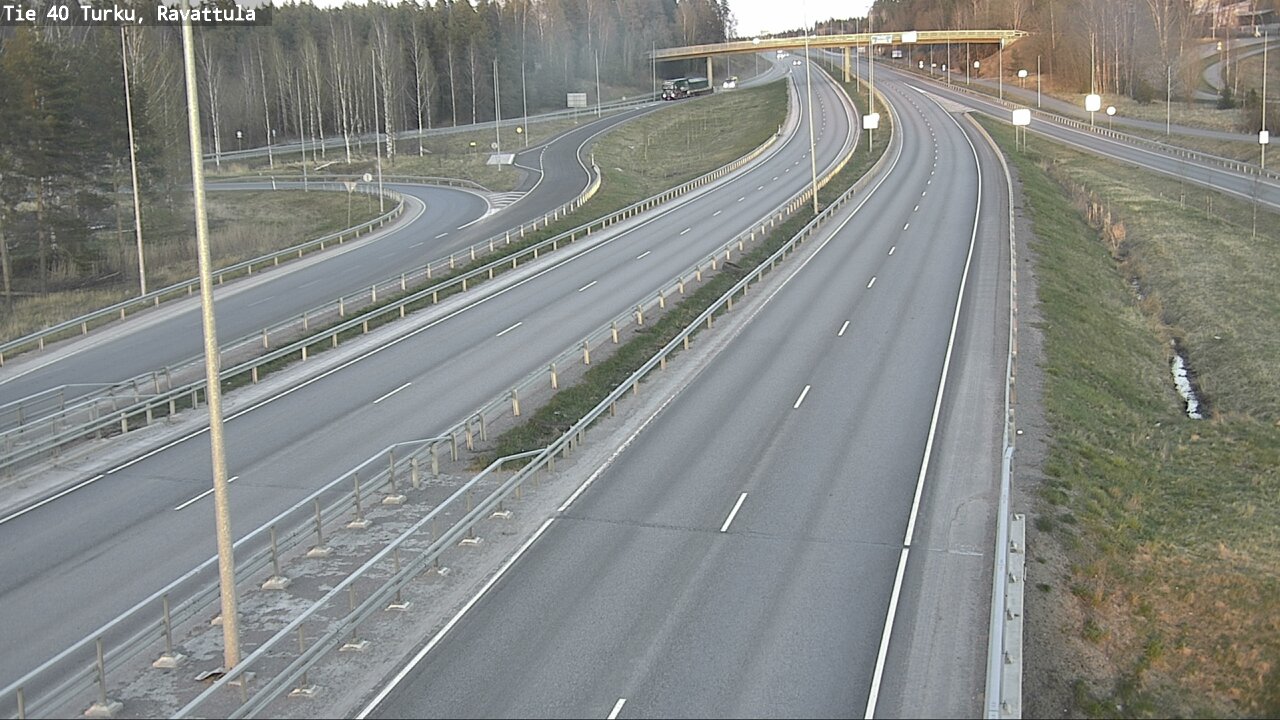 Weather Camera Image Road 40 Kaarina, Ravattula, Kaarina, Varsinais-Suomi