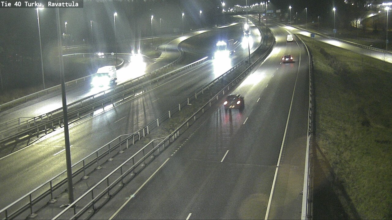 Weather Camera Image Väg 40 S:t Karins, Ravattula, Kaarina, Varsinais-Suomi