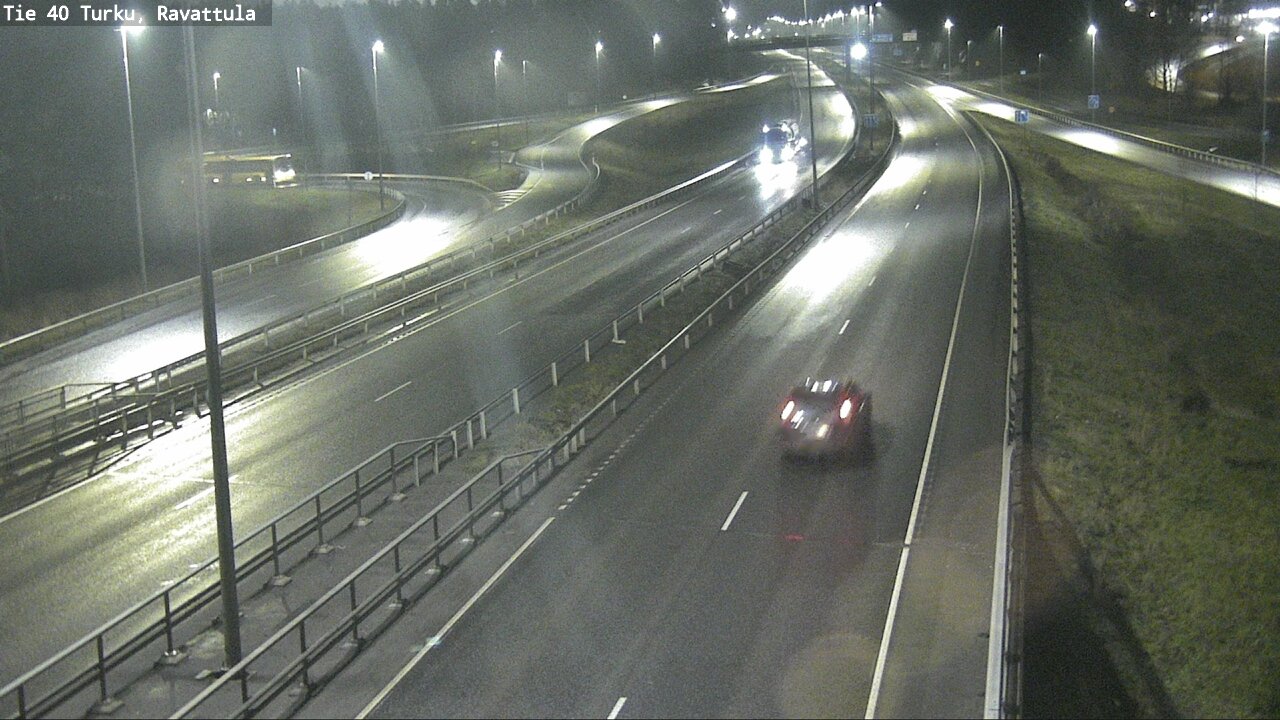 Weather Camera Image Väg 40 S:t Karins, Ravattula, Kaarina, Varsinais-Suomi