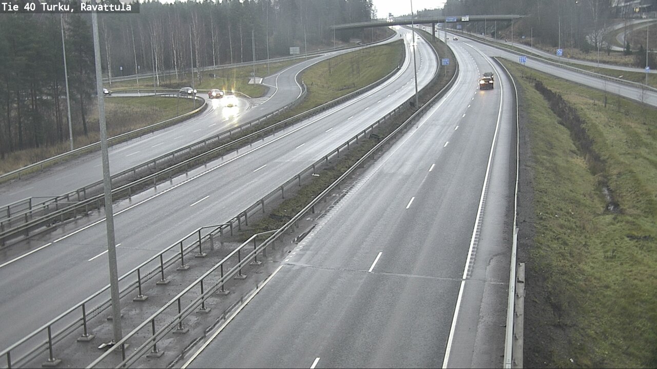 Weather Camera Image Väg 40 S:t Karins, Ravattula, Kaarina, Varsinais-Suomi