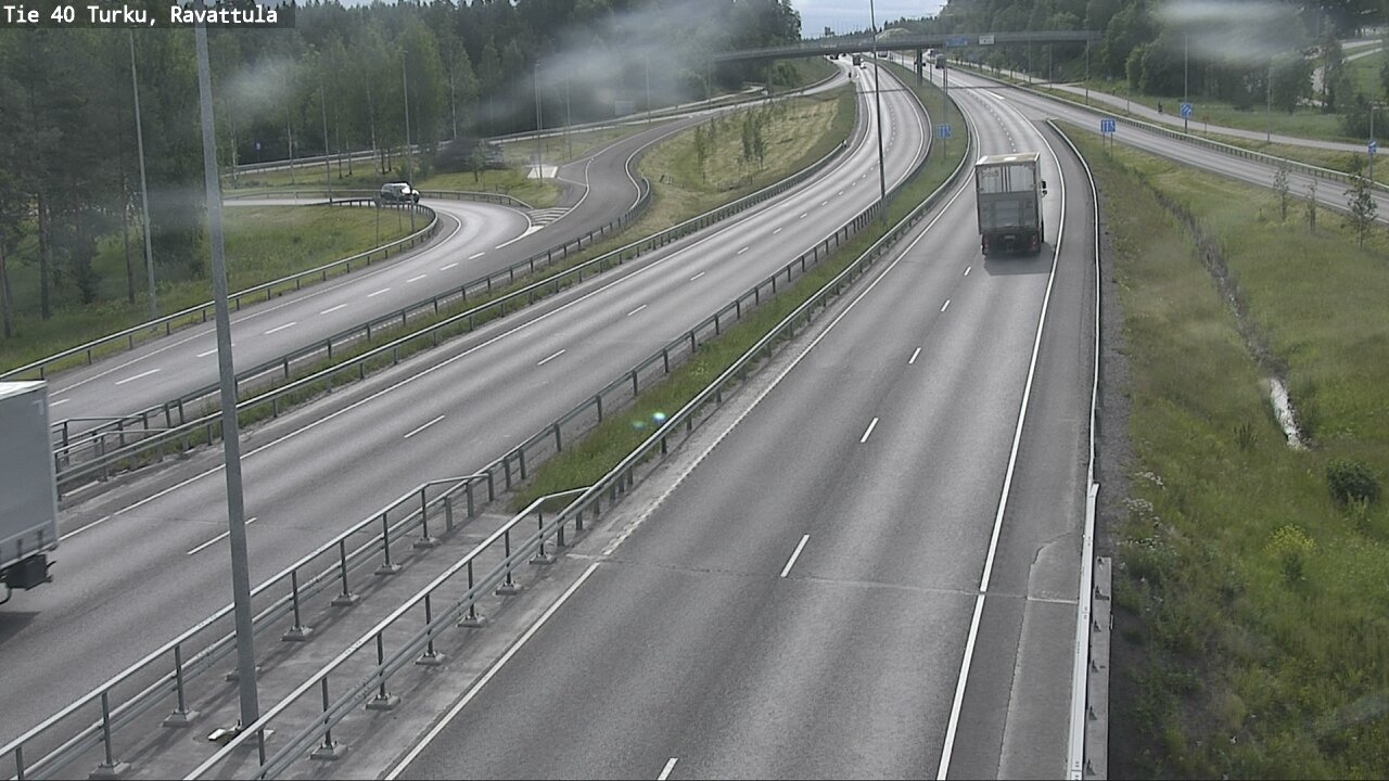 Weather Camera Image Väg 40 S:t Karins, Ravattula, Kaarina, Varsinais-Suomi