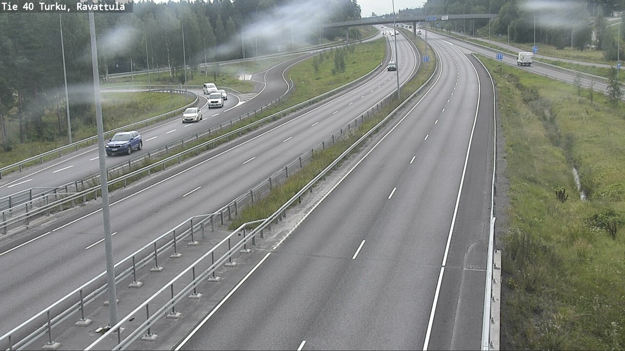 Weather Camera Image Väg 40 S:t Karins, Ravattula, Kaarina, Varsinais-Suomi