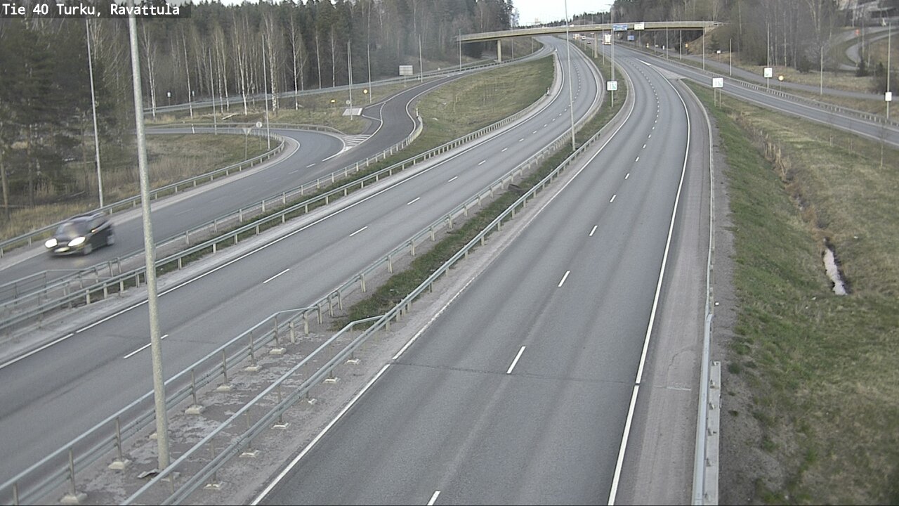 Weather Camera Image Road 40 Kaarina, Ravattula, Kaarina, Varsinais-Suomi