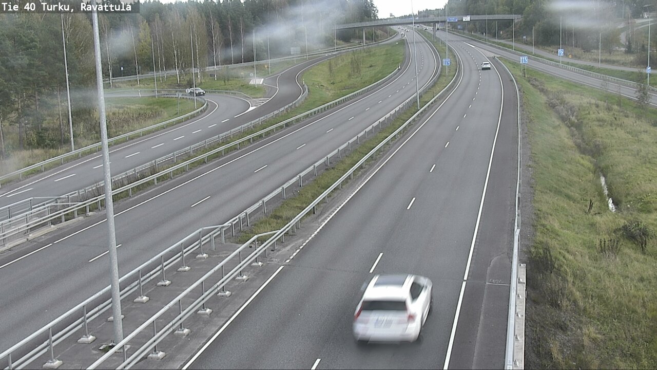 Weather Camera Image Road 40 Kaarina, Ravattula, Kaarina, Varsinais-Suomi