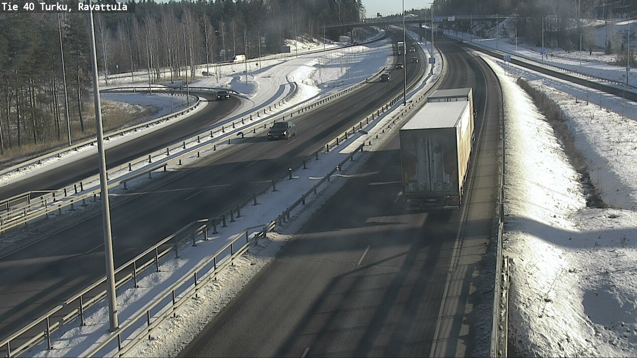 Weather Camera Image Road 40 Kaarina, Ravattula, Kaarina, Varsinais-Suomi