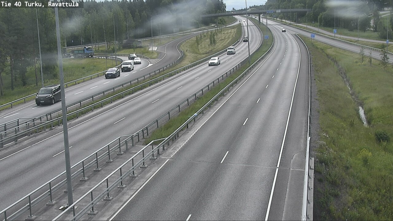 Weather Camera Image Väg 40 S:t Karins, Ravattula, Kaarina, Varsinais-Suomi