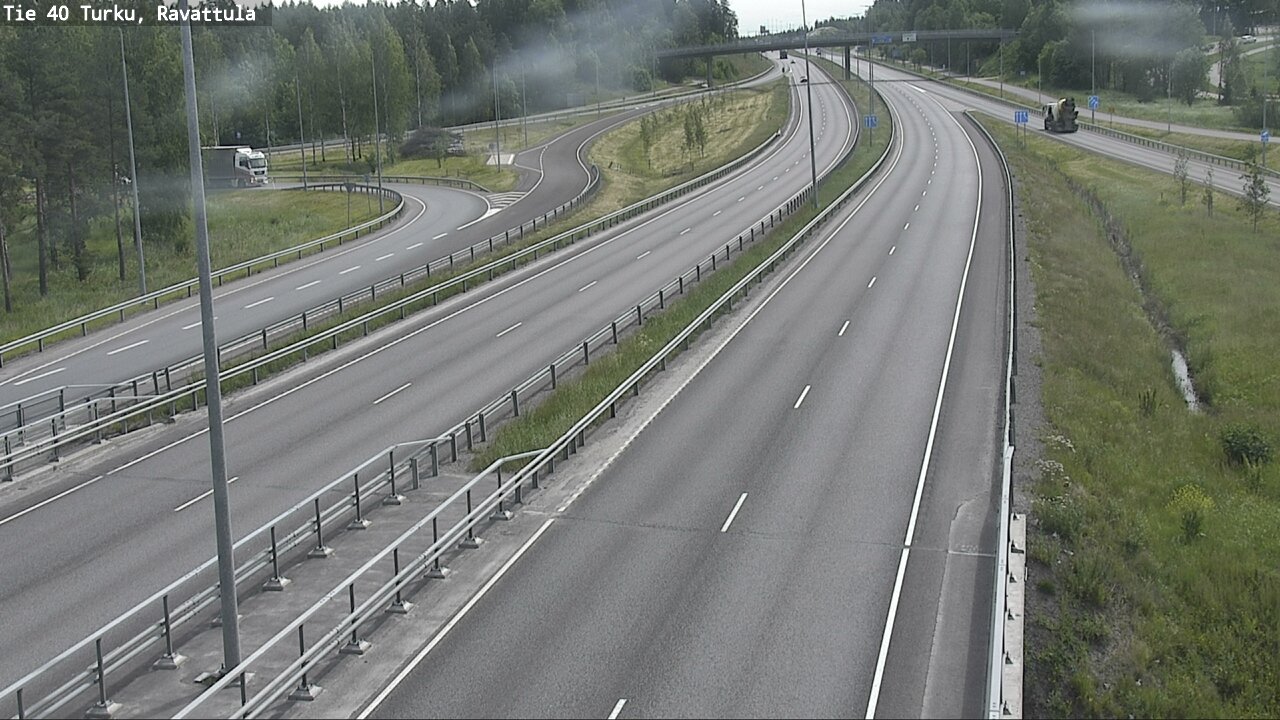 Weather Camera Image Väg 40 S:t Karins, Ravattula, Kaarina, Varsinais-Suomi