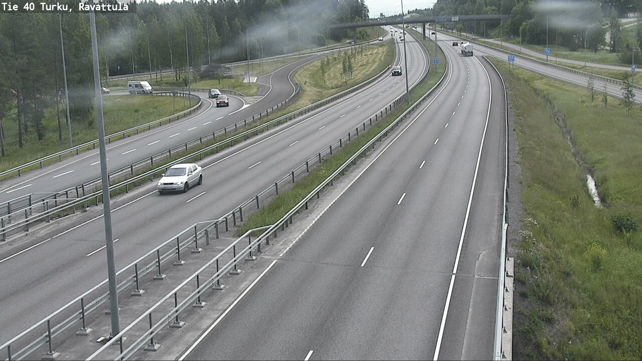 Weather Camera Image Väg 40 S:t Karins, Ravattula, Kaarina, Varsinais-Suomi