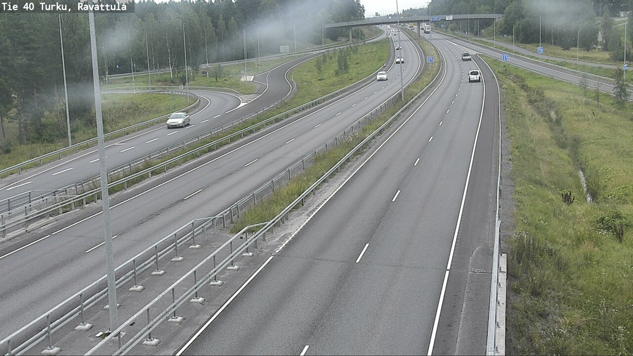 Weather Camera Image Road 40 Kaarina, Ravattula, Kaarina, Varsinais-Suomi
