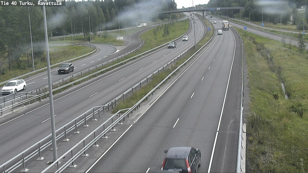 Weather Camera Image Road 40 Kaarina, Ravattula, Kaarina, Varsinais-Suomi