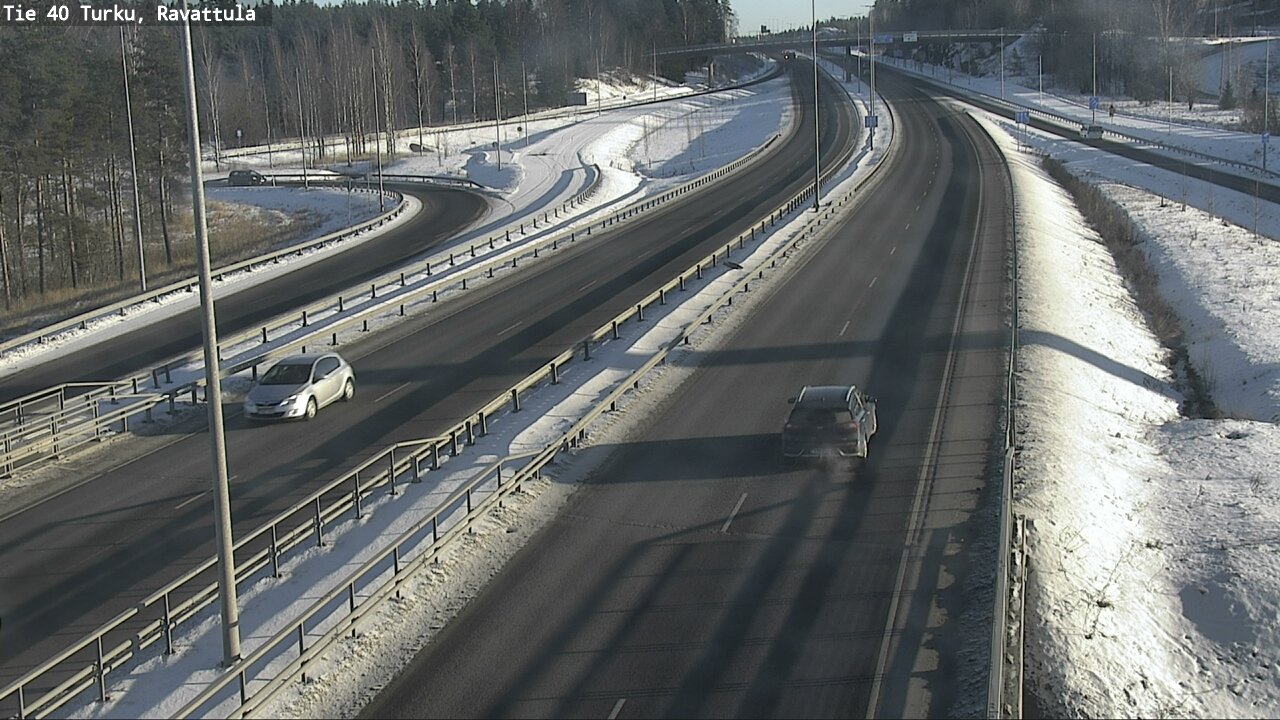 Weather Camera Image Väg 40 S:t Karins, Ravattula, Kaarina, Varsinais-Suomi
