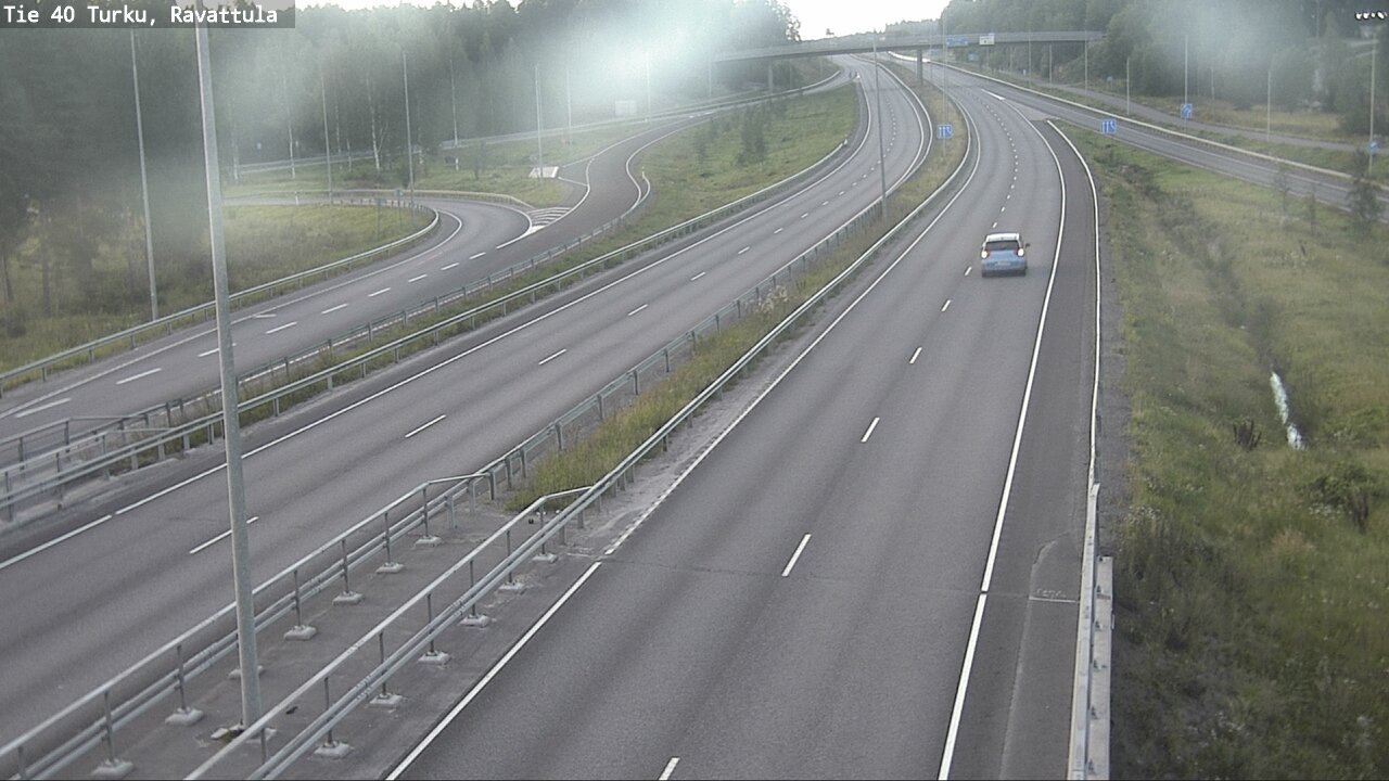 Weather Camera Image Road 40 Kaarina, Ravattula, Kaarina, Varsinais-Suomi