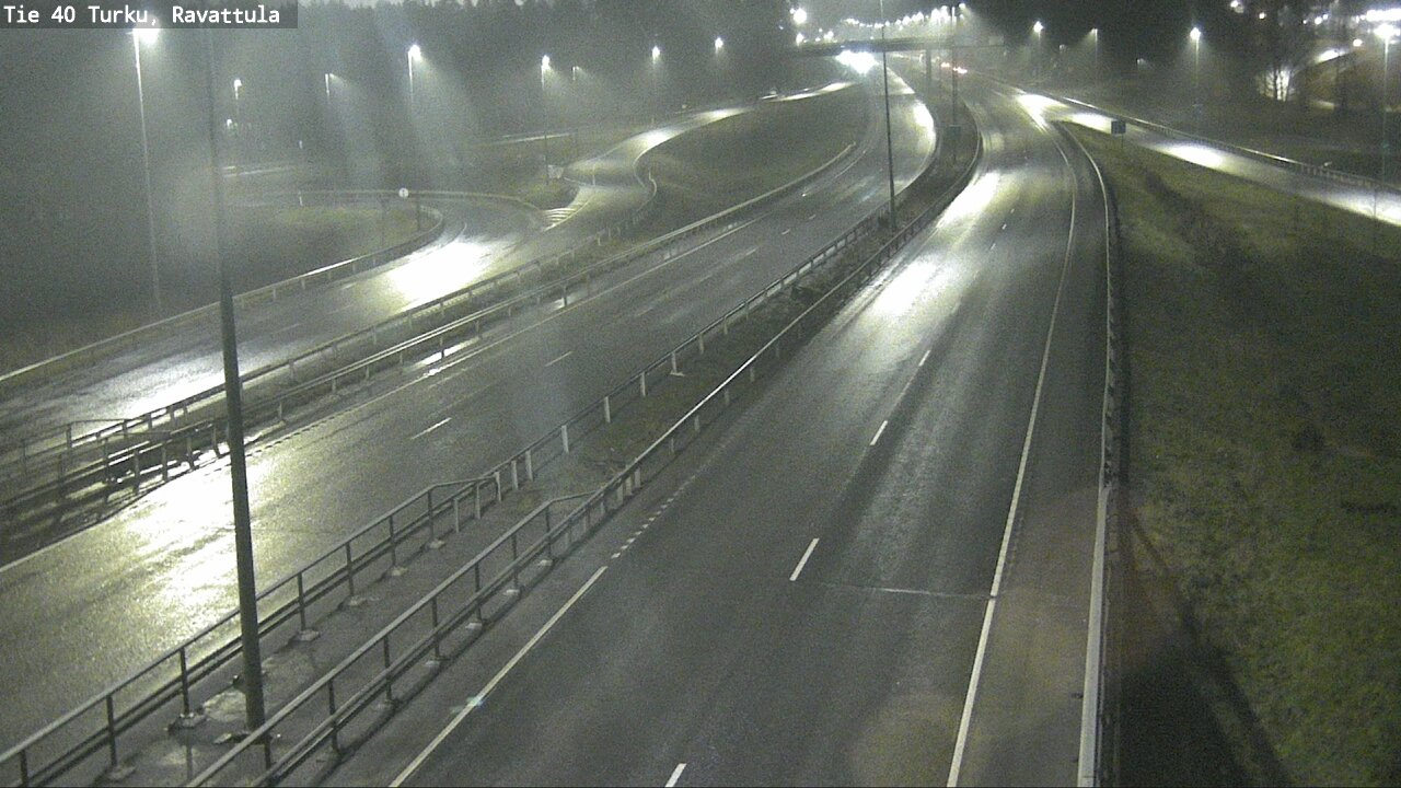 Weather Camera Image Väg 40 S:t Karins, Ravattula, Kaarina, Varsinais-Suomi