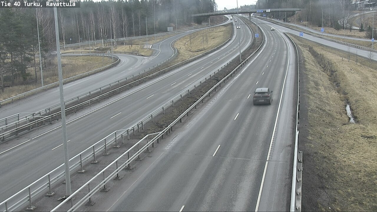 Weather Camera Image Road 40 Kaarina, Ravattula, Kaarina, Varsinais-Suomi