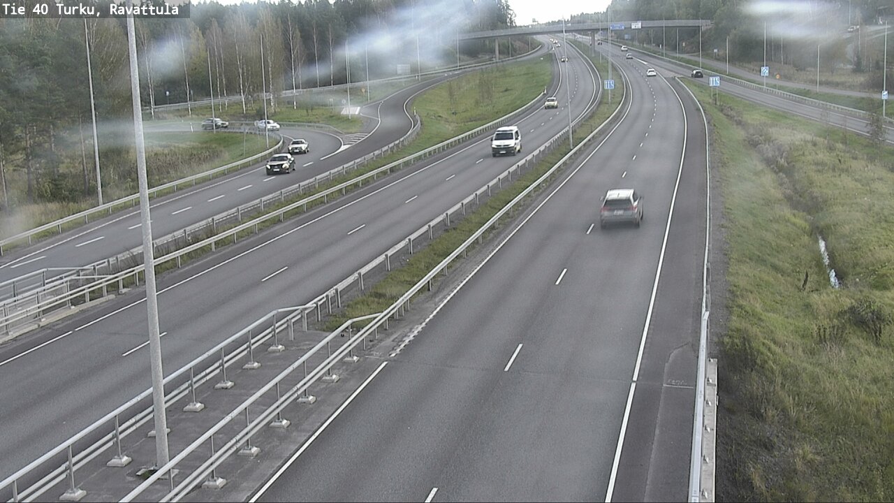 Weather Camera Image Road 40 Kaarina, Ravattula, Kaarina, Varsinais-Suomi