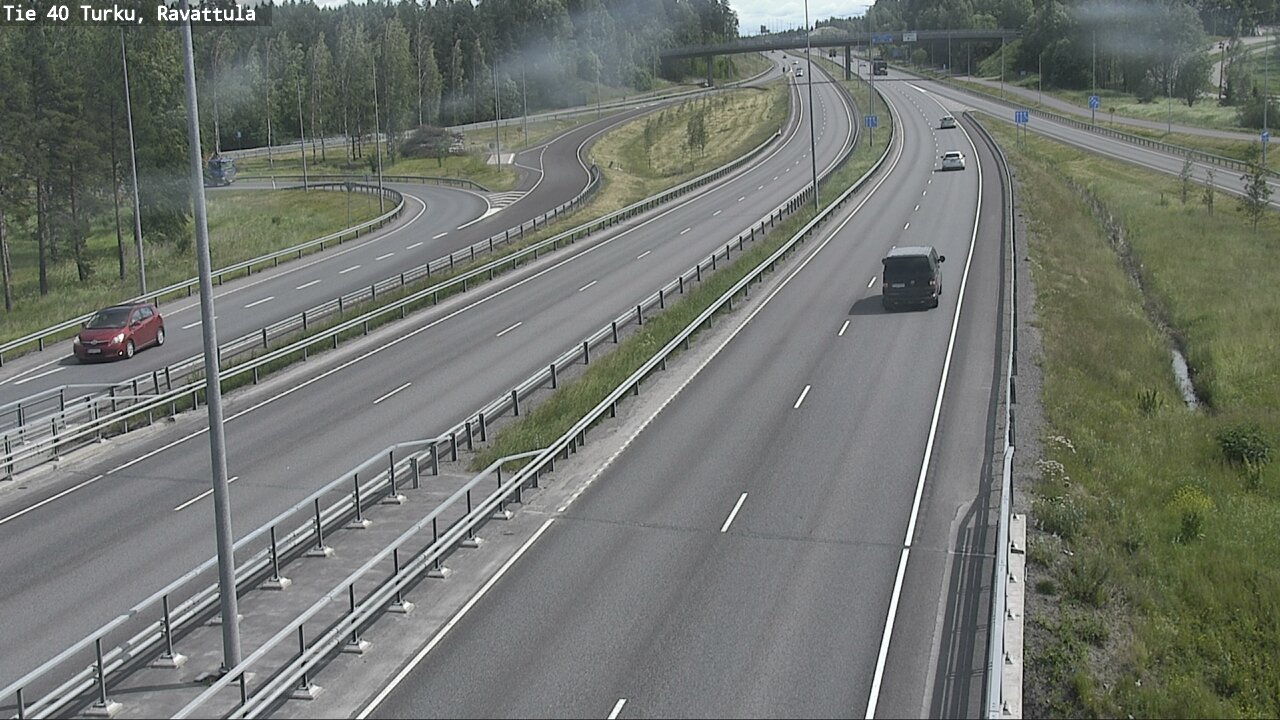 Weather Camera Image Väg 40 S:t Karins, Ravattula, Kaarina, Varsinais-Suomi