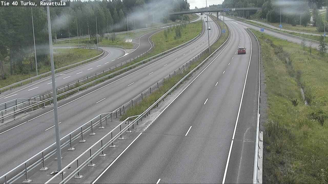Weather Camera Image Väg 40 S:t Karins, Ravattula, Kaarina, Varsinais-Suomi