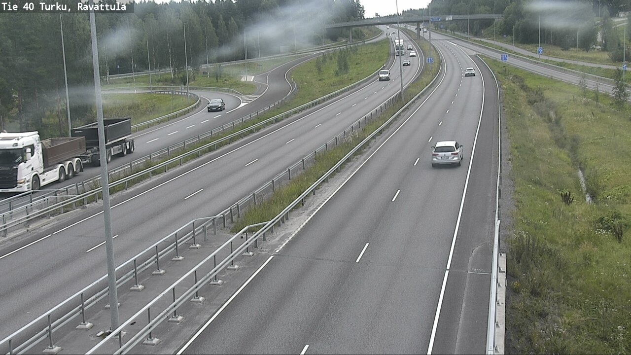 Weather Camera Image Väg 40 S:t Karins, Ravattula, Kaarina, Varsinais-Suomi