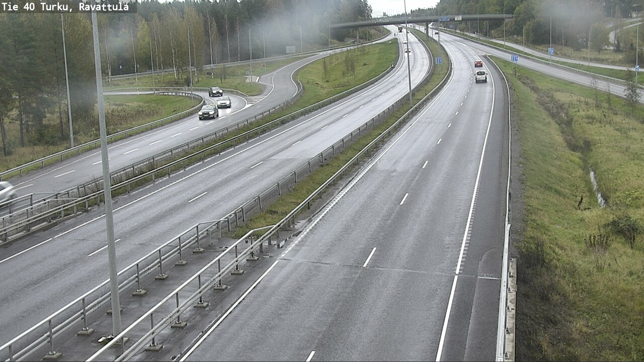 Weather Camera Image Väg 40 S:t Karins, Ravattula, Kaarina, Varsinais-Suomi