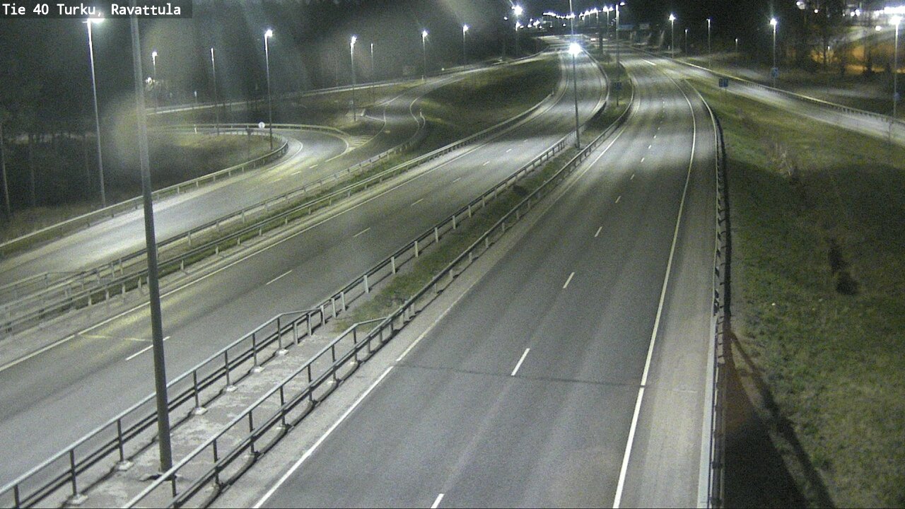 Weather Camera Image Road 40 Kaarina, Ravattula, Kaarina, Varsinais-Suomi