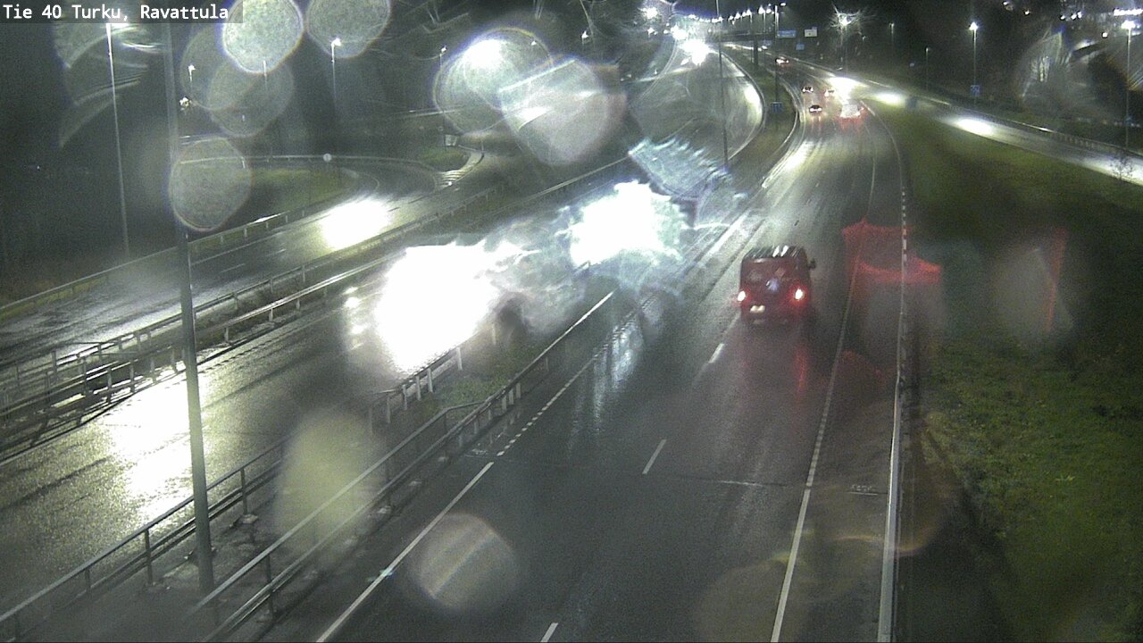 Weather Camera Image Road 40 Kaarina, Ravattula, Kaarina, Varsinais-Suomi