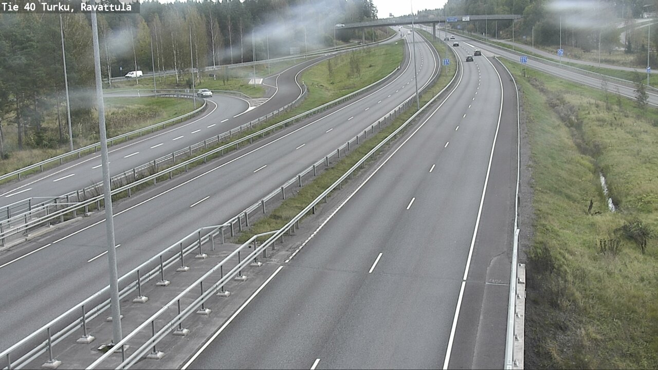 Weather Camera Image Väg 40 S:t Karins, Ravattula, Kaarina, Varsinais-Suomi